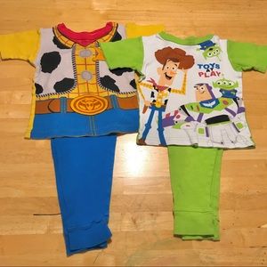 Toddler Toy Story pajamas
